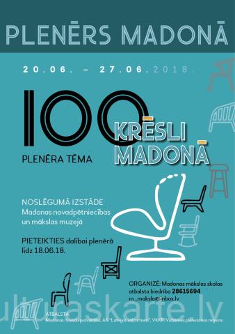 100 KRĒSLI MADONĀ